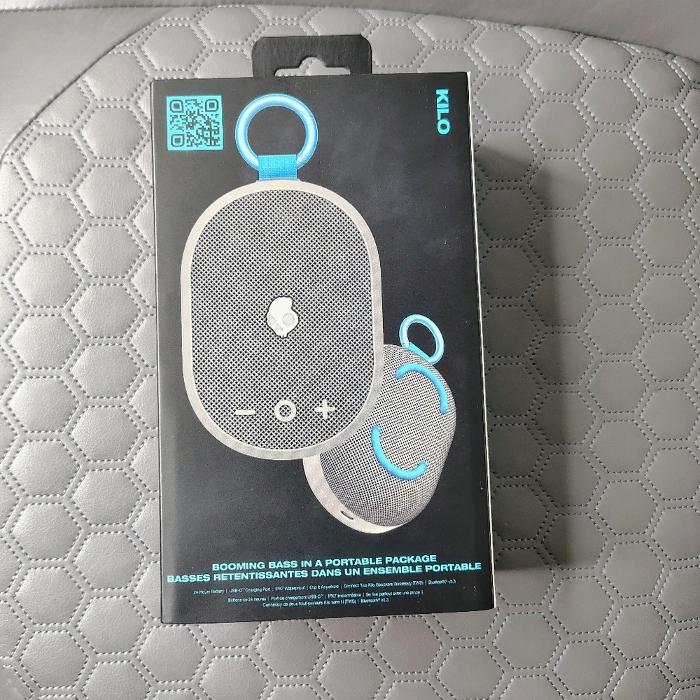 Skullcandy Kilo Bluetooth Portable Speaker Waterproof 24hr Battery Light gray - Picture 2 of 13